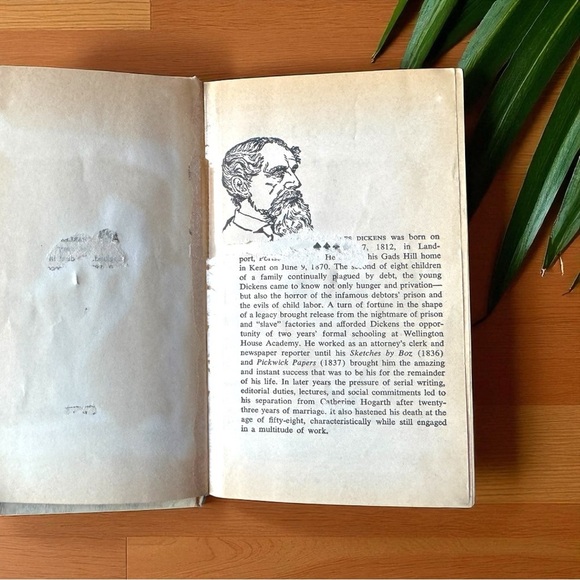 Vintage 1961 Hard Times by Charles Dickens – Signet Classic #451 – Hardcover - Picture 6 of 12